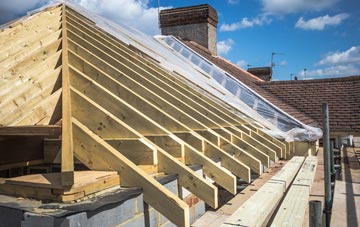 wooden roof trusses Riseley